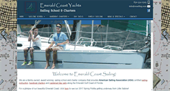 Desktop Screenshot of ecsailing.com